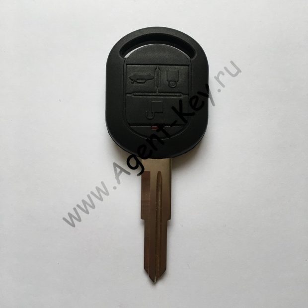 Корпус ключа Chevrolet Lacetti, 3 кнопки