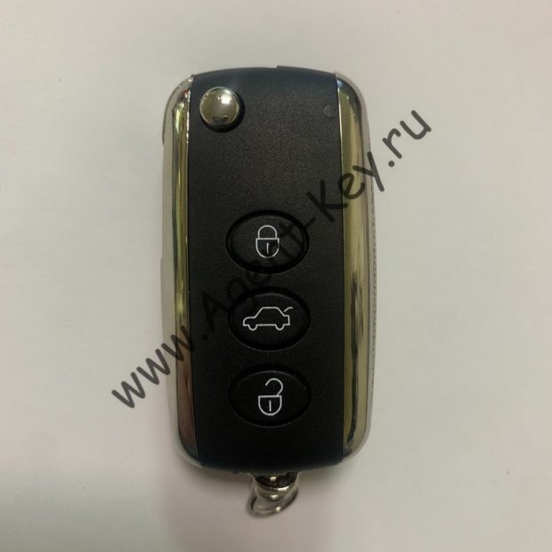 Выкидной ключ для Bentley Continental GT, Continental Flying Spur. 434Mhz